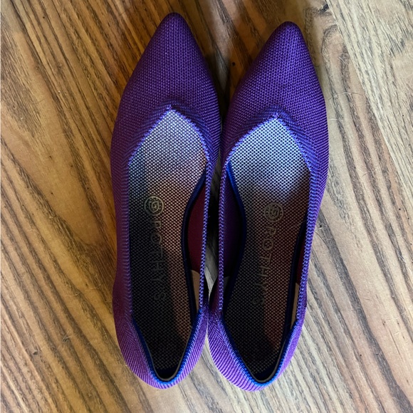 Rothy's Points in "Violet," purple, EUC, Size 8 - Picture 2 of 7